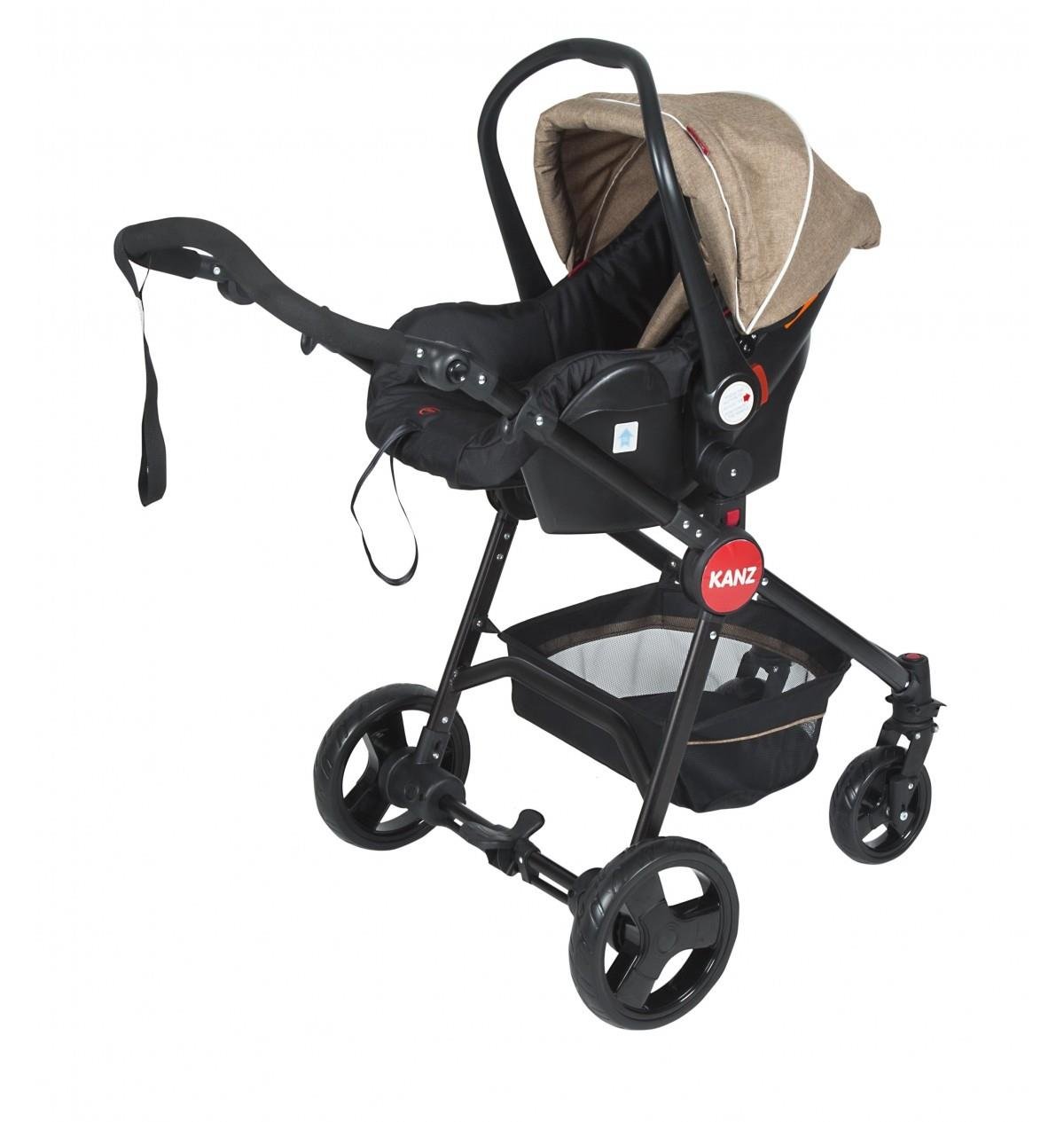 Kanz KZ4010 Cameron Travel Sistem Bebek Arabası - Bej