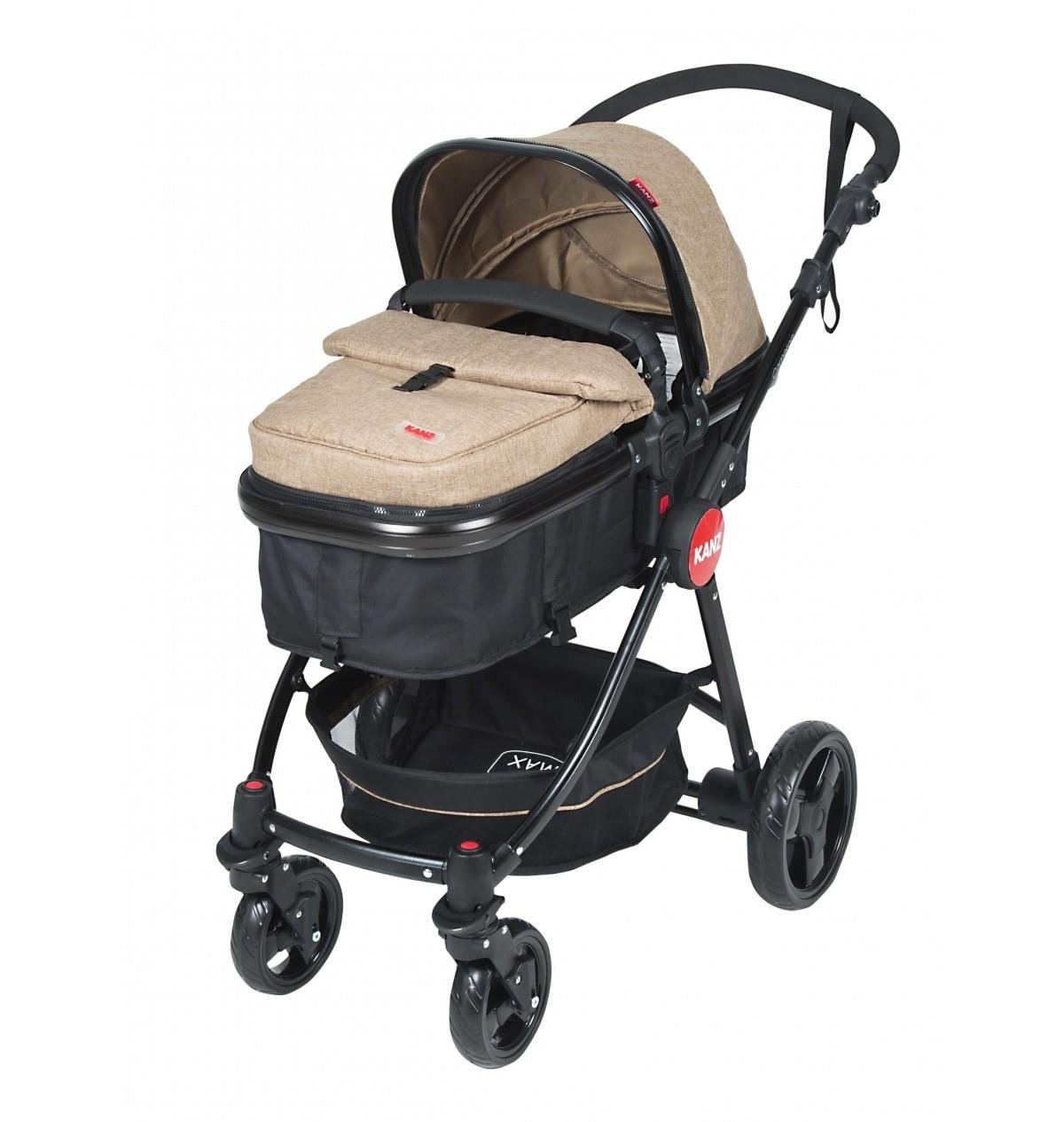 Kanz KZ4010 Cameron Travel Sistem Bebek Arabası - Bej