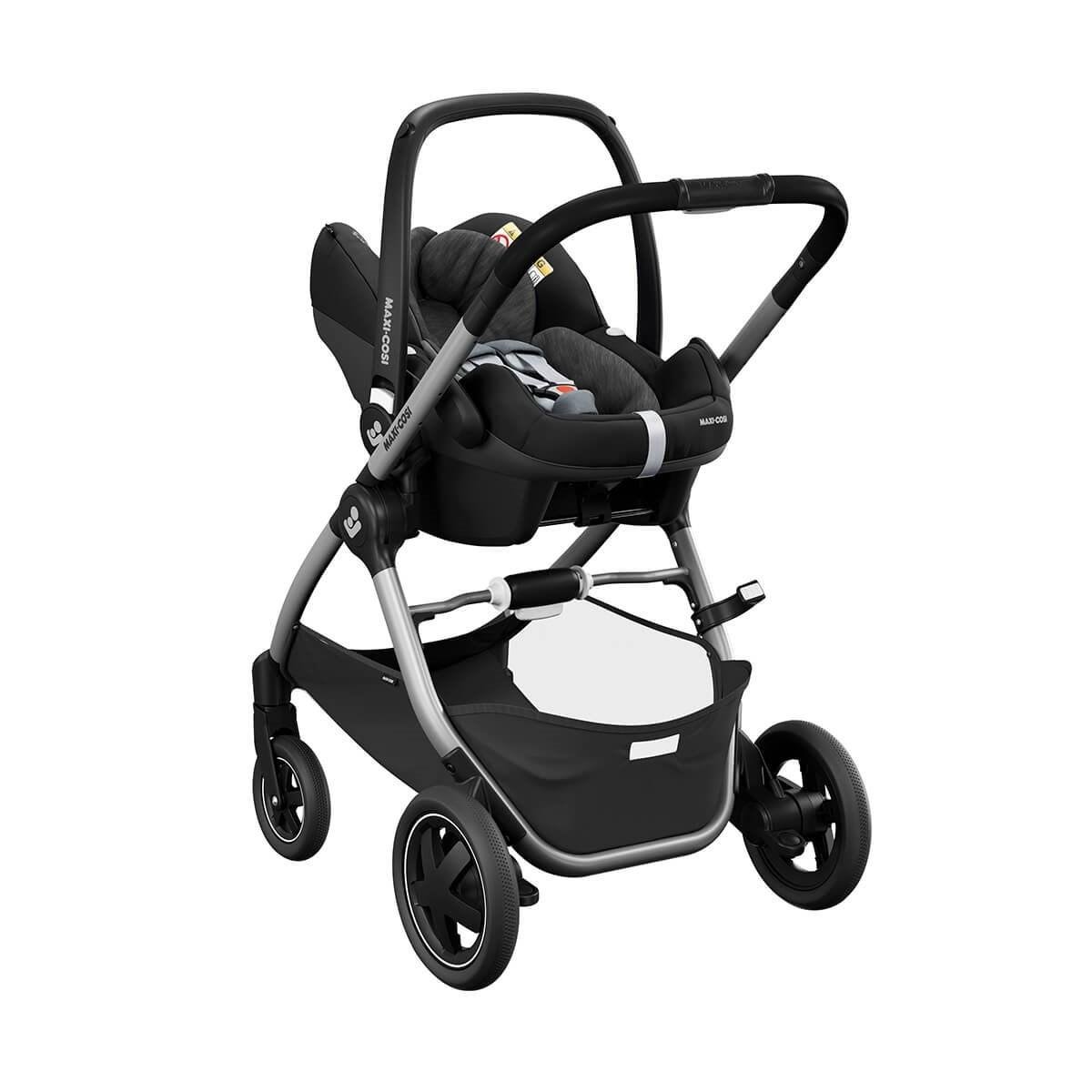 Maxi-Cosi Adorra-Rock Travel Sistem Bebek Arabası / Essential Black