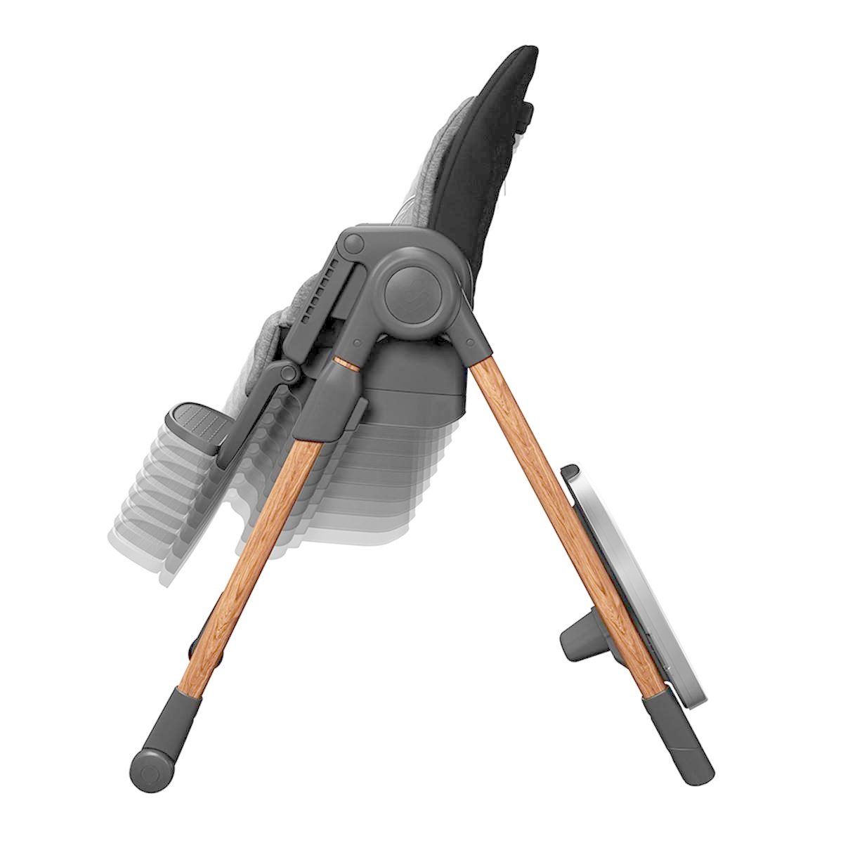 Maxi-Cosi Minla Ahşap Mama Sandalyesi / Essential Graphite
