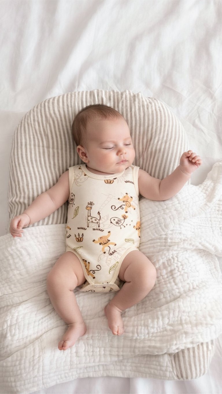 Maymun Desenli Askılı Body (1-9 Ay)Wizly BabyBebek Body