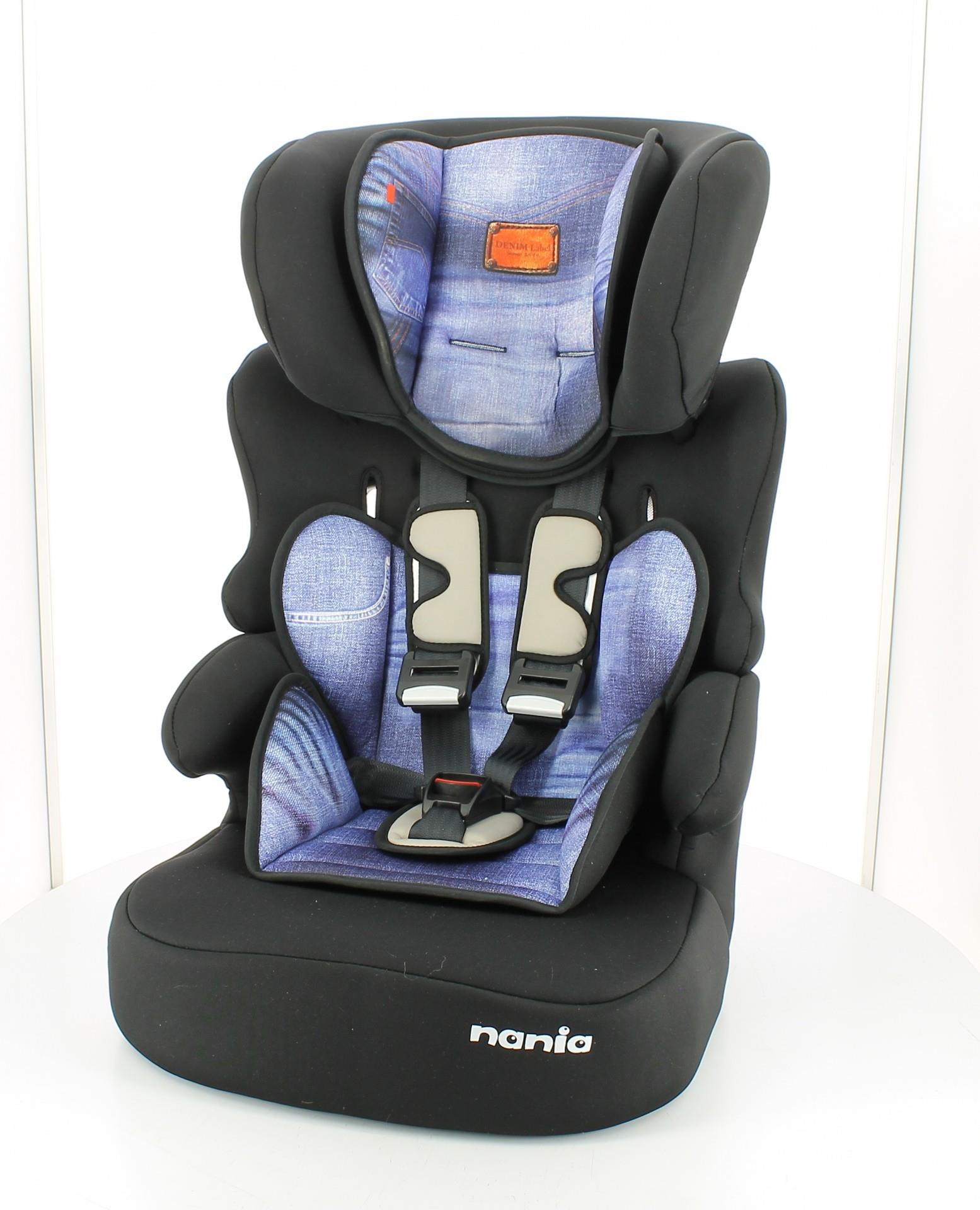 Nania Çift Yastıklı 9-36kg Oto Koltuğu - Blue Jean
