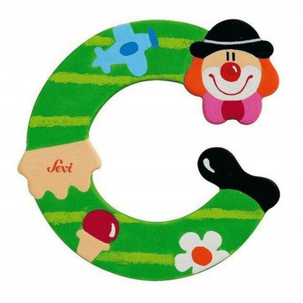 Nessiworld Palyanço Ahşap Harf C