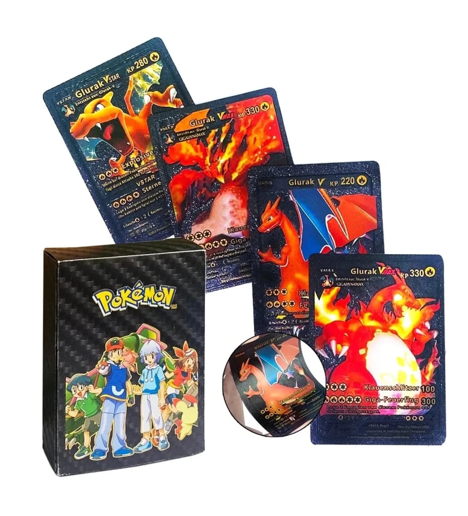 Nessiworld Pokemon Siyah Starter Box Pack Koleksiyon Pokemon Kartları