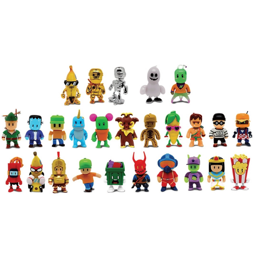 Nessiworld Stumble Guys 3'lü Mini Figür