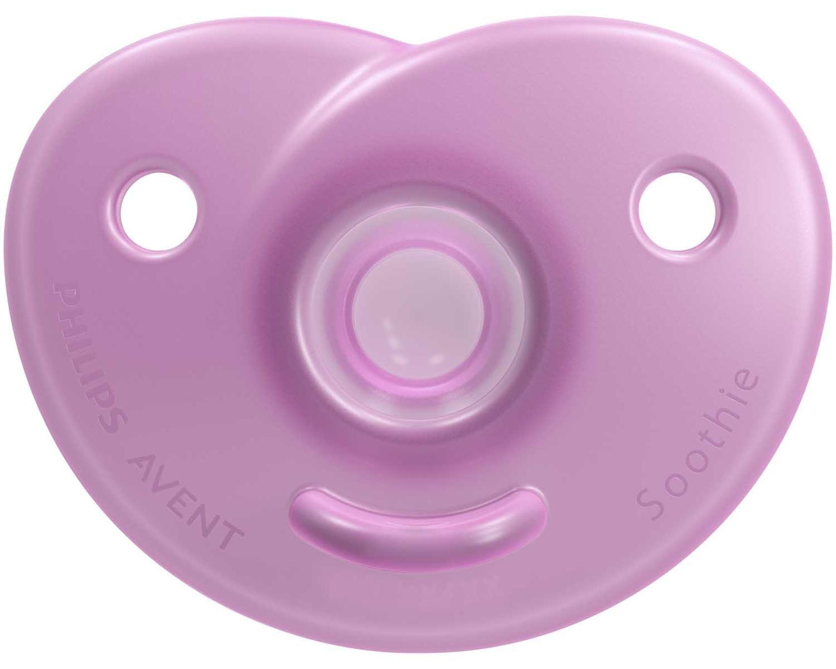 Philips Avent Soothie Ortodontik Saklama Kutulu 2li Emzik 0-6 Ay - Kız