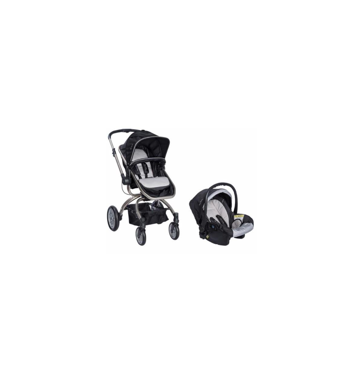 Pierre Cardin PC405 Twist Travel Sistem Bebek Arabası - Siyah