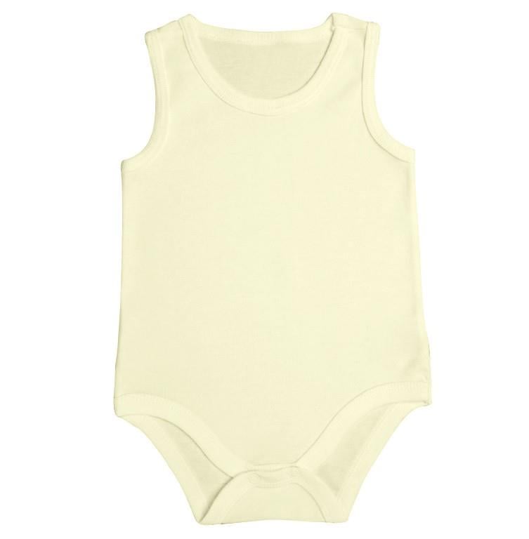 Sevi Bebe Kolsuz Atlet Badi (Body) Krem 9 Ay
