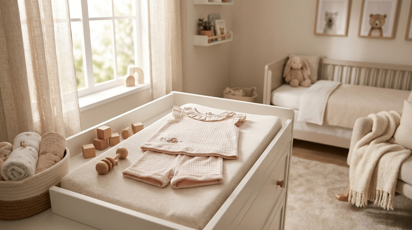 Sweet Rose Kız Bebek İkili  Jakar Takım (3-18 Ay)Wizly BabyAlt-Üst Takım