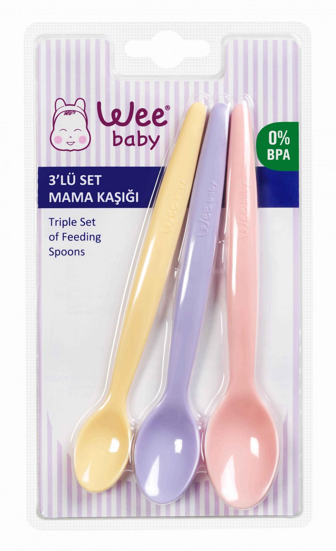 Wee Baby 3 lü Mama Kaşığı