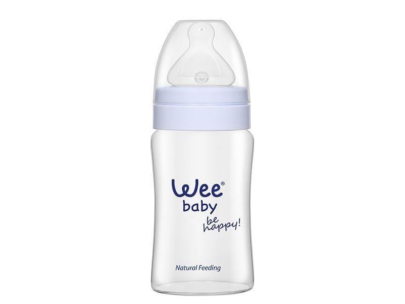 Wee Baby Isıya Dayanıklı Gaz Önleyici Geniş Ağızlı Biberon 120ml