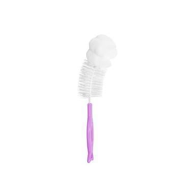 Wee Baby Kavramalı Biberon Temizleme Fırçası - Pembe