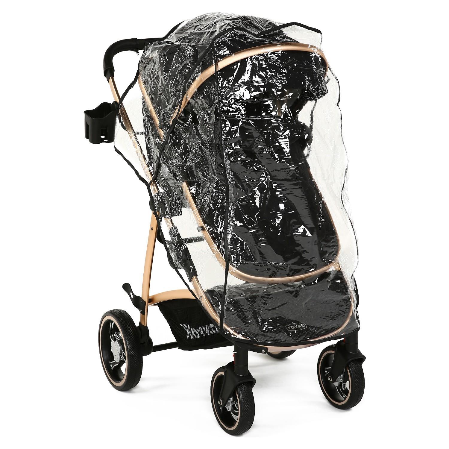 Yoyko City Seyahat Sistem Bebek Arabası 3 in 1 Siyah Rose
