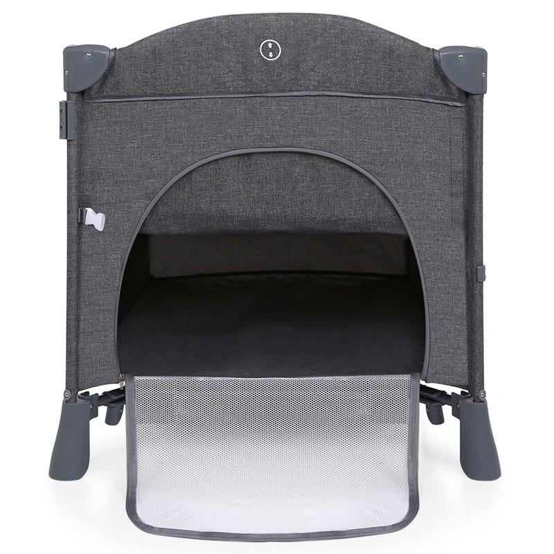 Yoyko Exclusive Comfort 8 in 1 Anne Yanı Park Yatak Oyun Parkı 70x110 - Gri