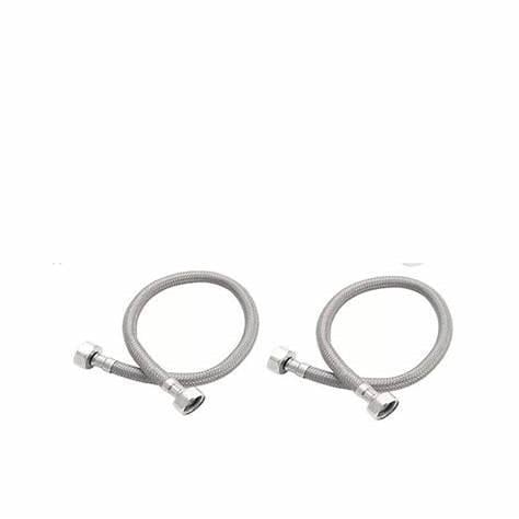 3/8-3/8 Paslanmaz Çelik Örgülü Flexıble Bağlantı 80 Cm