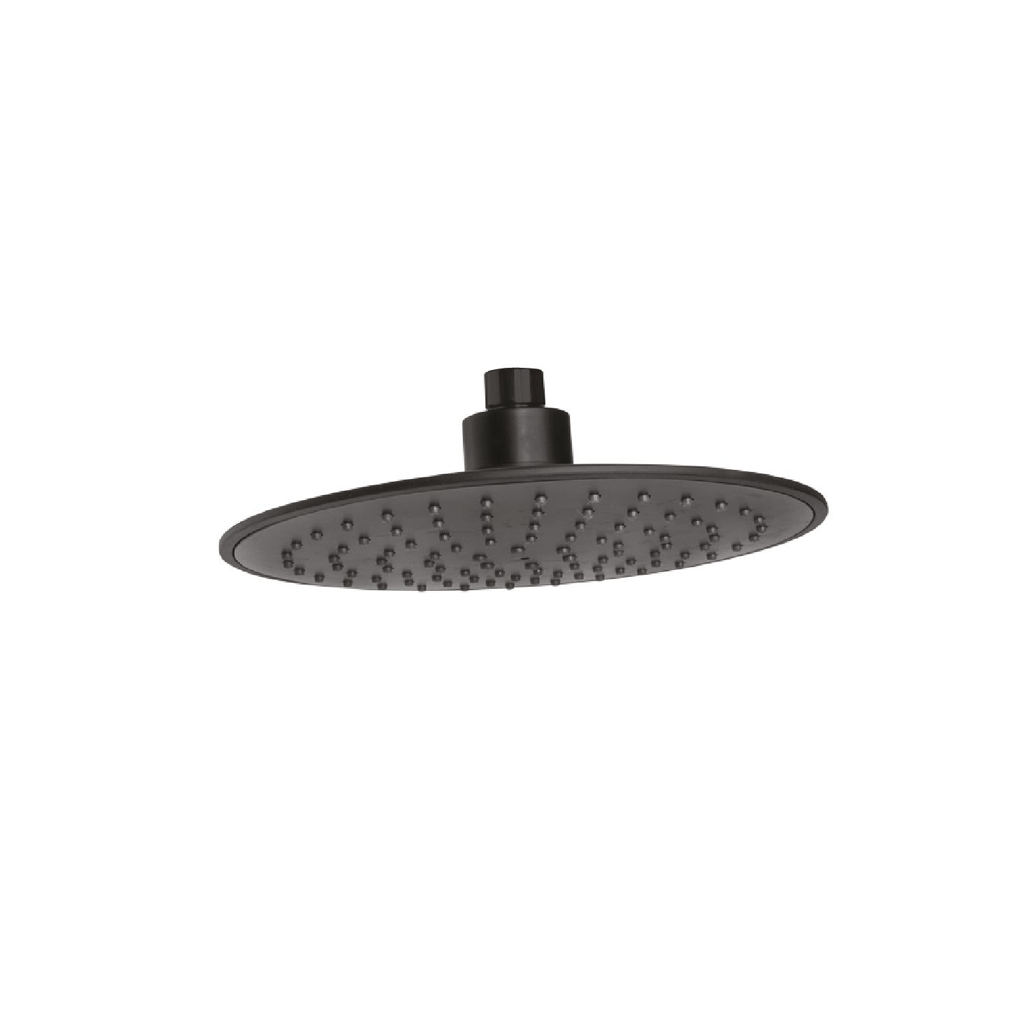 ABS YUVARLAK TEPE DUŞU - Ø220MM - SİYAH