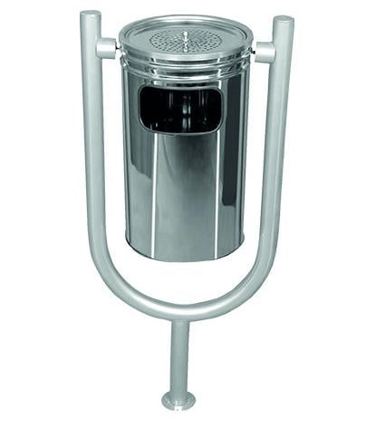 ÇÖP KOVASI BAHÇE U TİP Ø28*50*100CM