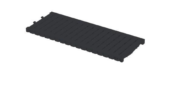 DRENAJ KANAL IZGARASI PLASTİK SİYAH 200*500MM