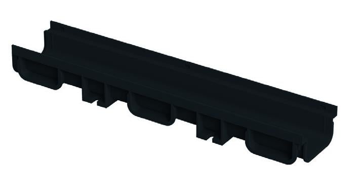 DRENAJ KANAL OLUĞU SİYAH 50*100*500MM AÇ