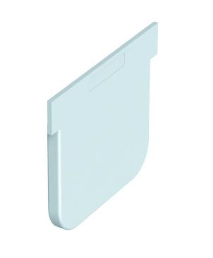 DRENAJ KANAL TAPA 130MM Ø50 125*75MM DİŞİ TAPA BYZ
