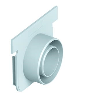 DRENAJ KANAL TAPA 130MM Ø50 125*75MM ERKEK BYZ