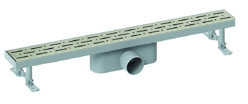 DUŞ KANALI KLASİK LINE PAS.IZ Ø50 60CM 6CM ALT
