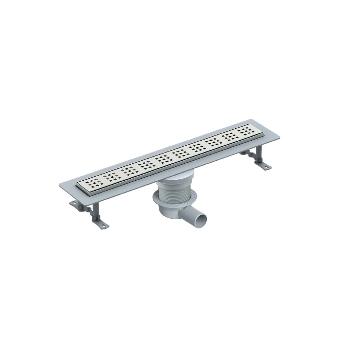 DUŞ KANALI PERA LİNE PAS.IZ Ø50 40CM YAN