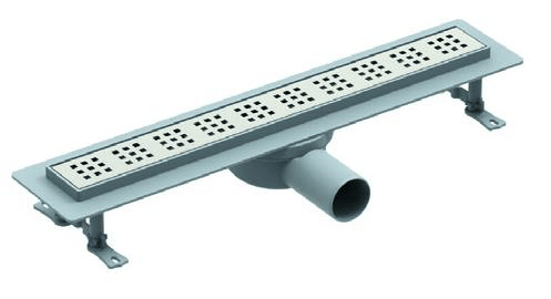 DUŞ KANALI PERA LİNE PAS.IZ Ø50 30CM YAN