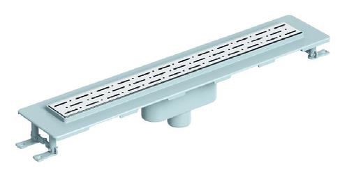 DUŞ KANALI STD LİNE PAS.IZ Ø50 33CM ALT