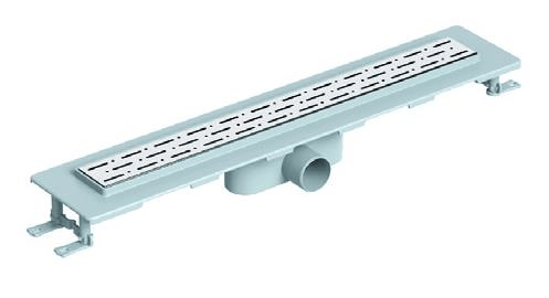 DUŞ KANALI STD LİNE PAS.IZ Ø50 33CM YAN