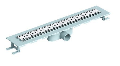 DUŞ KANALI TREND LINE PAS.IZ Ø50 40CM YAN