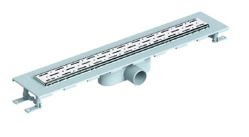 DUŞ KANALI TREND LINE PAS.IZ Ø50 40CM YAN