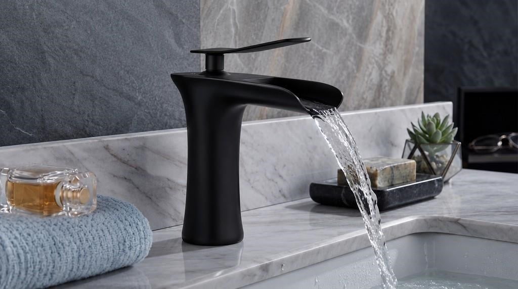 EDGE KISA LAVABO BATARYASI MAT SIYAH