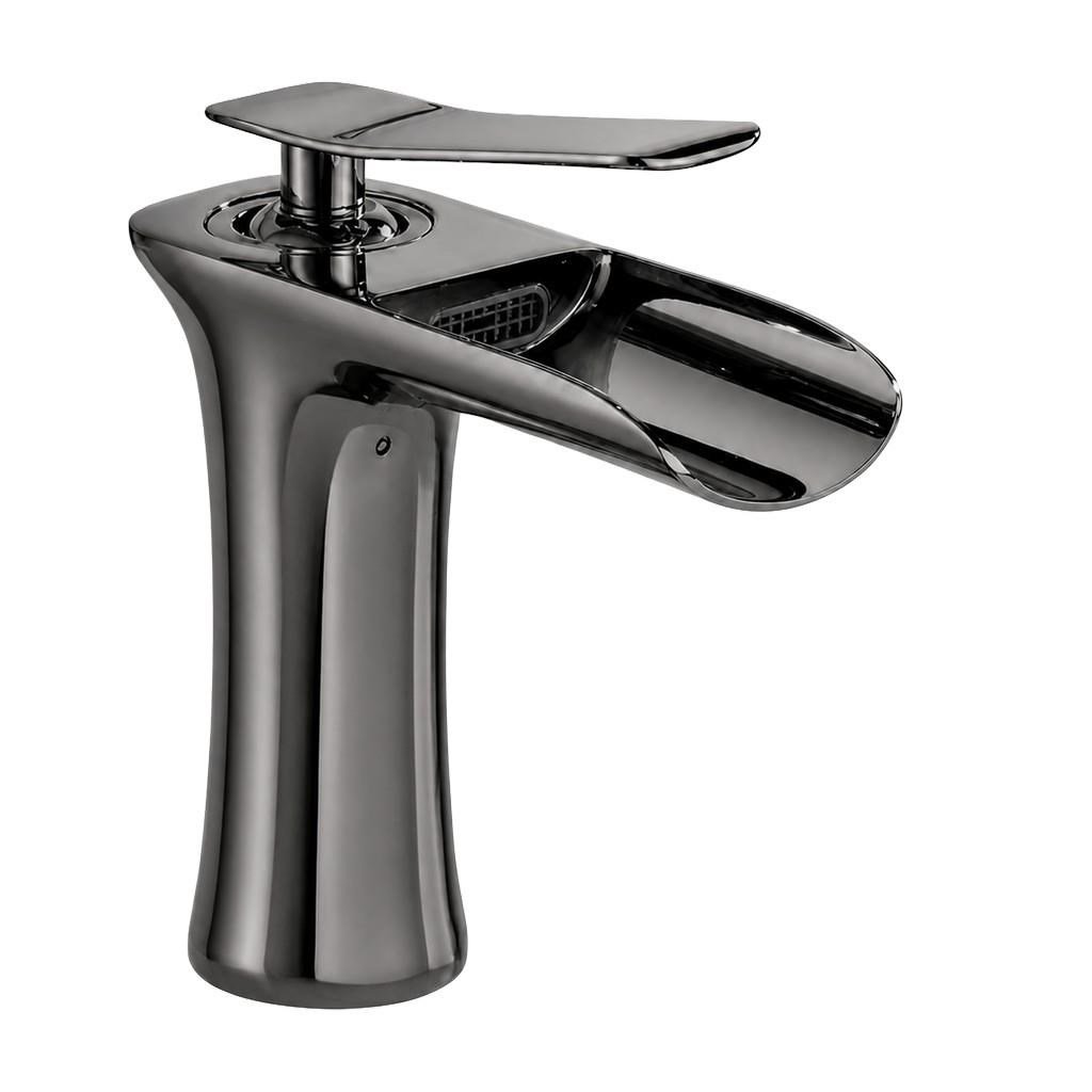 EDGE KISA LAVABO BATARYASI PARLAK PARLAK-FÜME