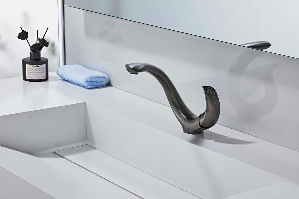 ELITE KISA LAVABO BATARYASI MAT FÜME