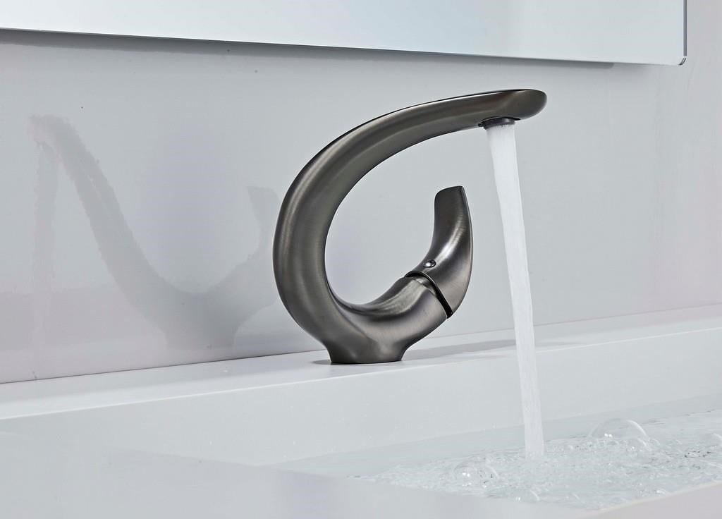 ELITE KISA LAVABO BATARYASI MAT FÜME