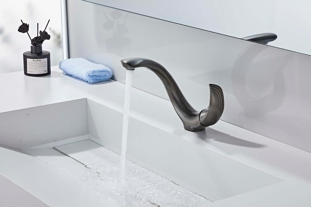 ELITE KISA LAVABO BATARYASI MAT FÜME