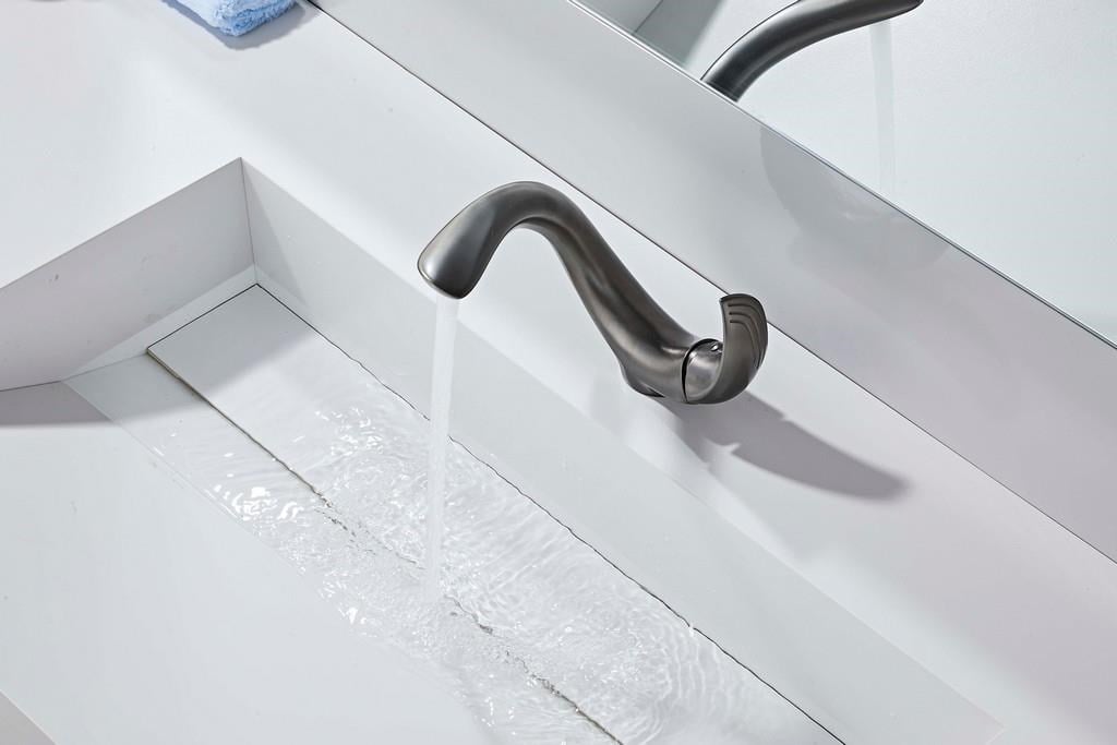ELITE KISA LAVABO BATARYASI MAT FÜME
