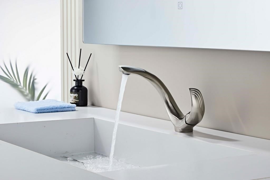 ELITE KISA LAVABO BATARYASI MAT NIKEL