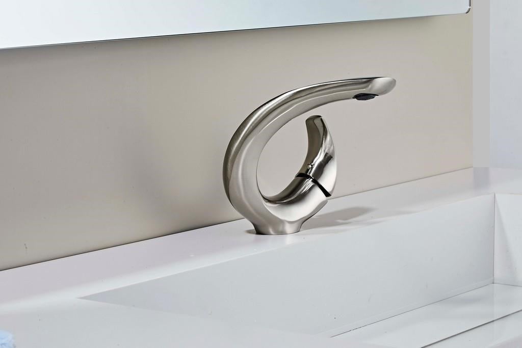 ELITE KISA LAVABO BATARYASI MAT NIKEL