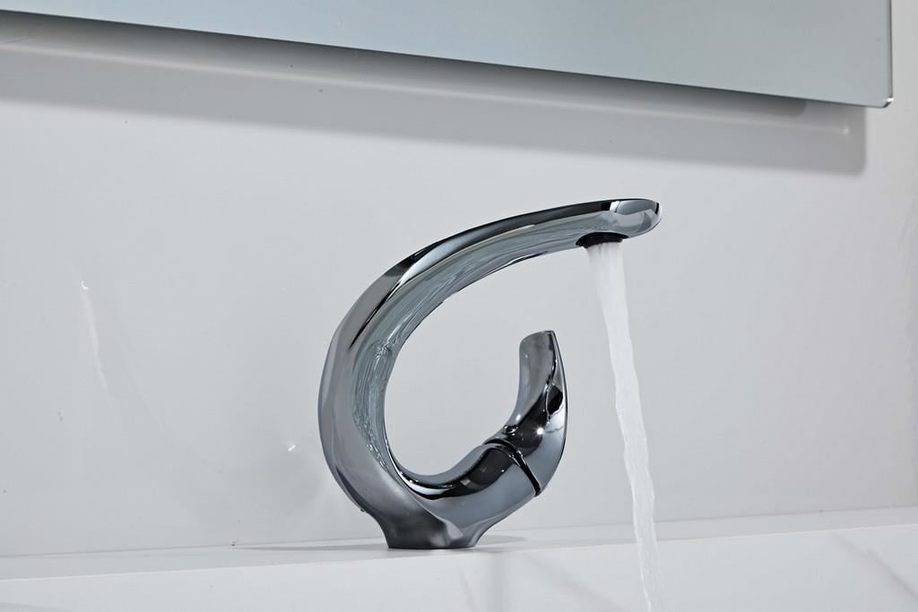 ELITE KISA LAVABO BATARYASI PARLAK PARLAK-FÜME
