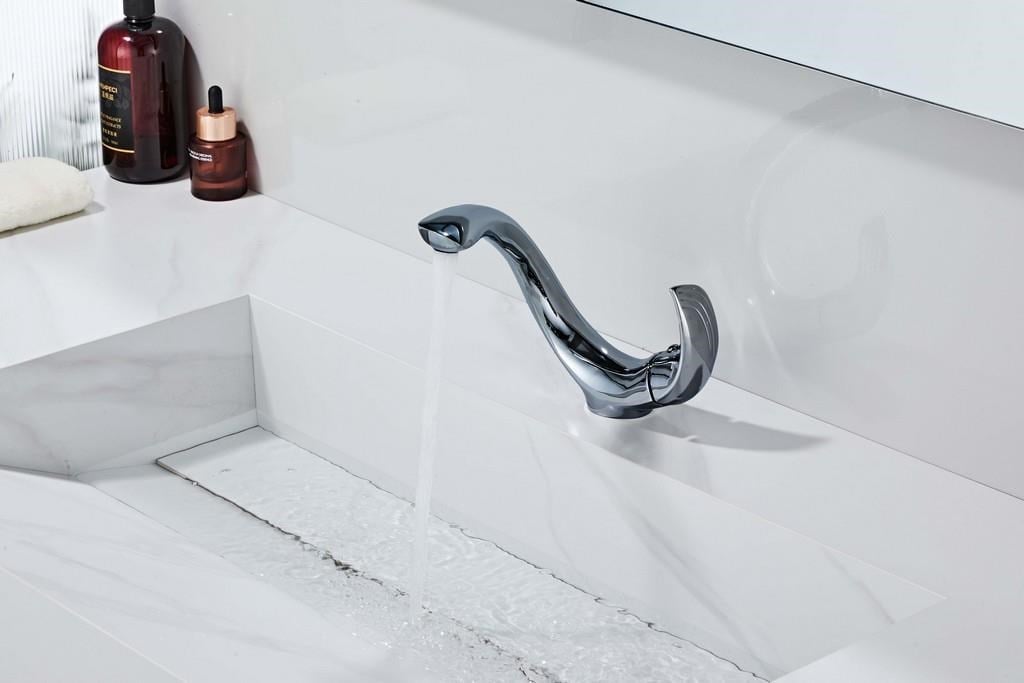 ELITE KISA LAVABO BATARYASI PARLAK PARLAK-FÜME