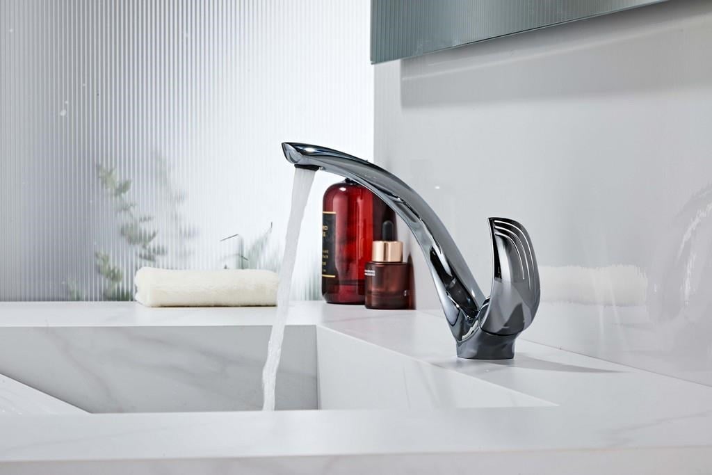 ELITE KISA LAVABO BATARYASI PARLAK PARLAK-FÜME