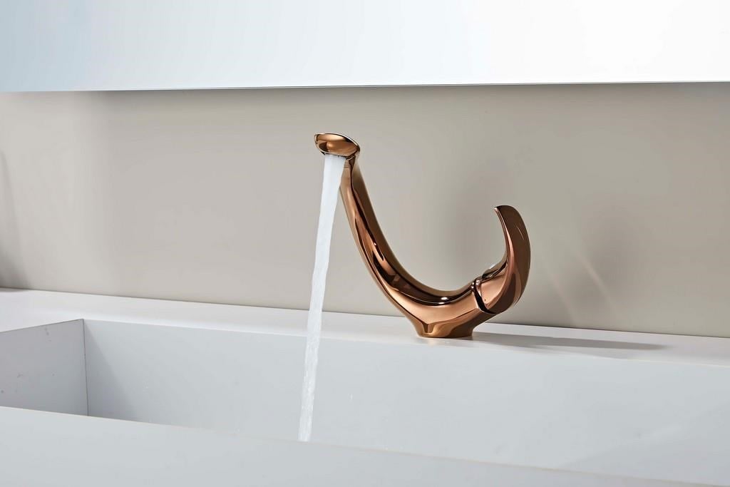 ELITE KISA LAVABO BATARYASI PARLAK ROSE
