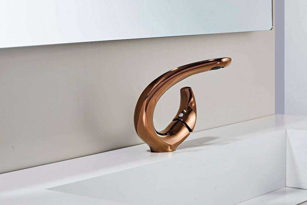 ELITE KISA LAVABO BATARYASI PARLAK ROSE