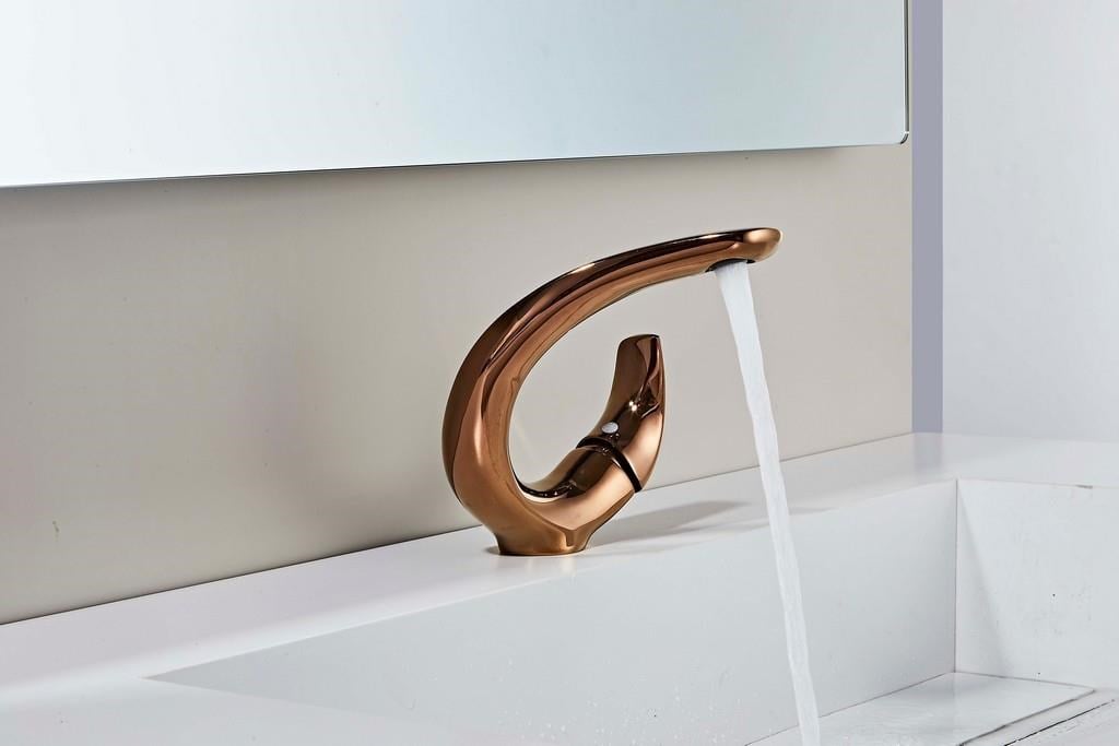 ELITE KISA LAVABO BATARYASI PARLAK ROSE