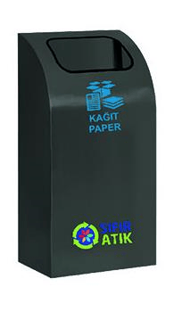 GERİ DÖNÜŞÜM KUTUSU İÇ KOVALI DUVAR TİP 26*80*30CM