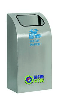 GERİ DÖNÜŞÜM KUTUSU PASL. DUVAR TİP 26*80*30CM