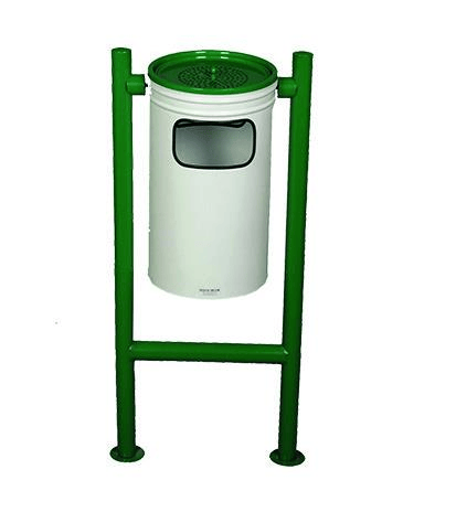 H TİPİ BAHÇE ÇÖP KOVASI 45*100