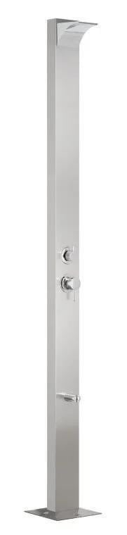 HAVUZ DUŞ SİSTEMİ + SUS 304 İNOX SATEN PANEL GÖVDE